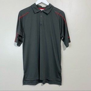 Colosseum Men’s Essentials Scheels C-Dri Fit Top Grey & Red Size Medium NWT